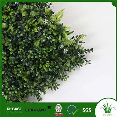 Ściana z trawy w sypialni